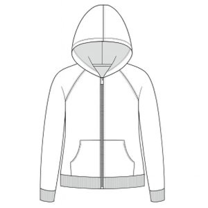 Fashion sewing patterns for LADIES Jackets Hoodie jacket10091